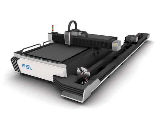 Cnc Laser Pipe Cutting Machine Laser Cnc Cutter For Sheet Metal Single Workbench