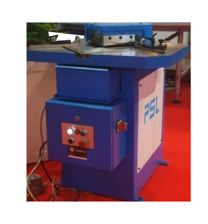 Hydraulic Corner Notching Machine For Sheet Metal Plate Fixed Angle