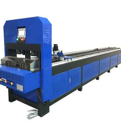 CNC Square S.S. Tube Holes Punching Hydraulic Round Pipes Punching Machine