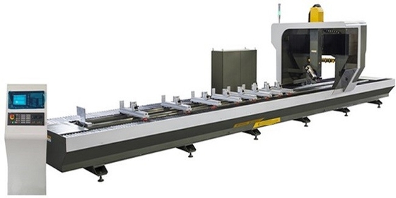 4 Axis CNC Aluminum Cutting Machine Profile PVC Cnc Drilling And Tapping Machine